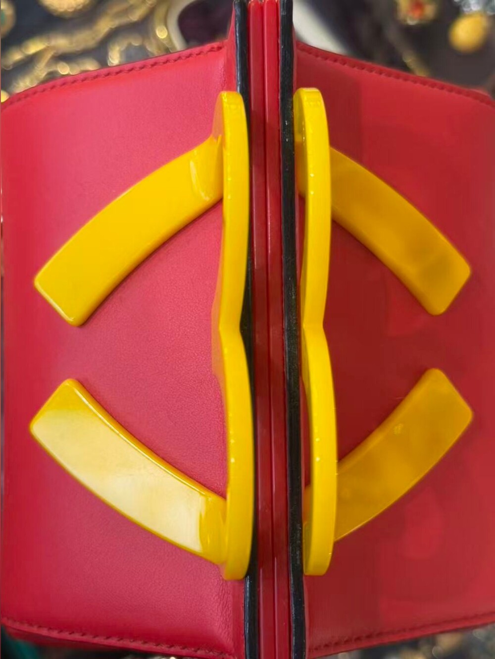 Moschino Couture Bag Happy Meal Bag Jeremy Scott Mcdonald’s Grail Authentic nice - Picture 5 of 11